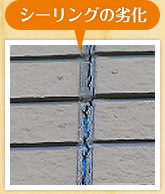 シーリングの劣化